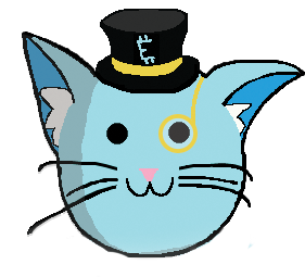 ECAT mascot with top hat and monocle